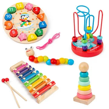 Puzzles Colorful Wooden Toys