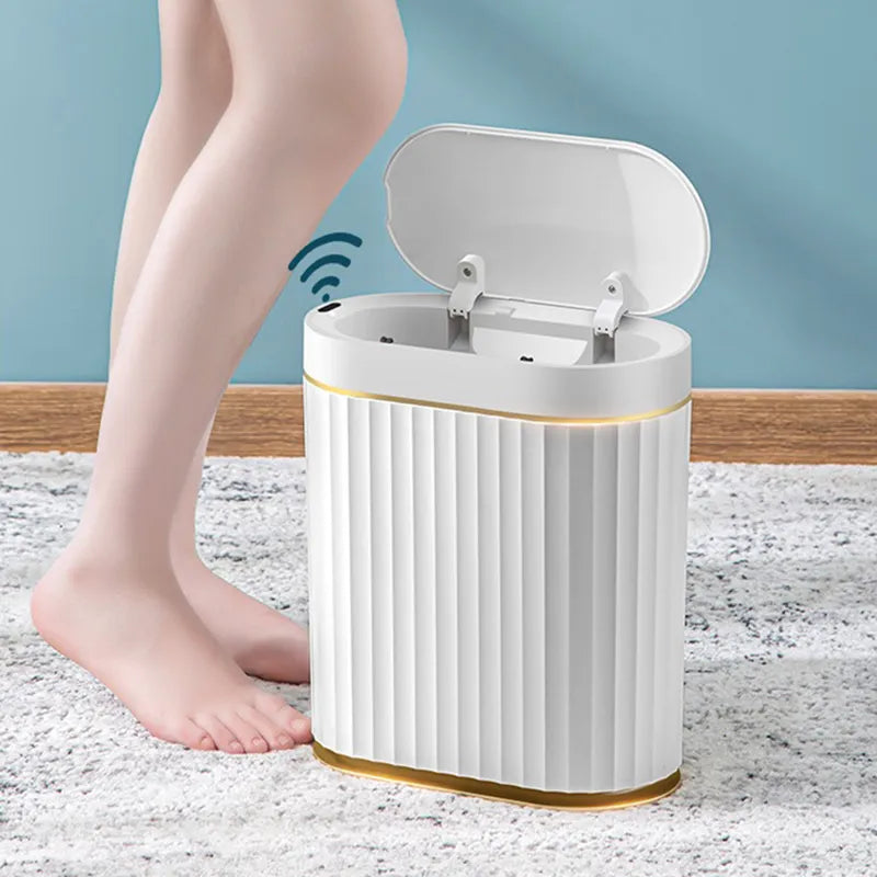 Smart Sensor Trash Can for Kitchen or Bathroom