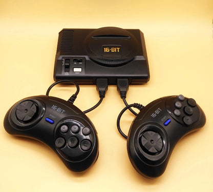 New Retro Mini TV Video Game Console For Sega MegaDrive 16 Bit Games with 208 Different Games