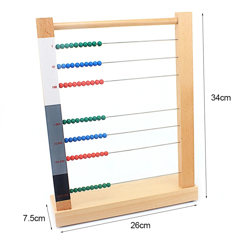 Toddler Wooden Montessori Math Toy