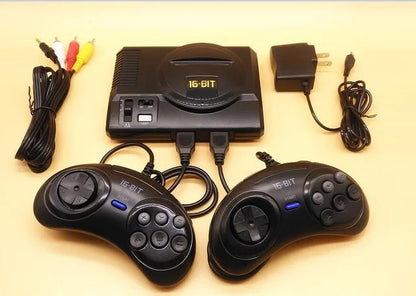 New Retro Mini TV Video Game Console For Sega MegaDrive 16 Bit Games with 208 Different Games