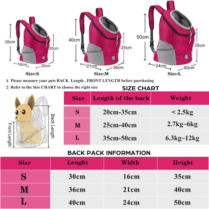 Pet Dog Carrier Bag Carrier For Dogs Backpack Out Double