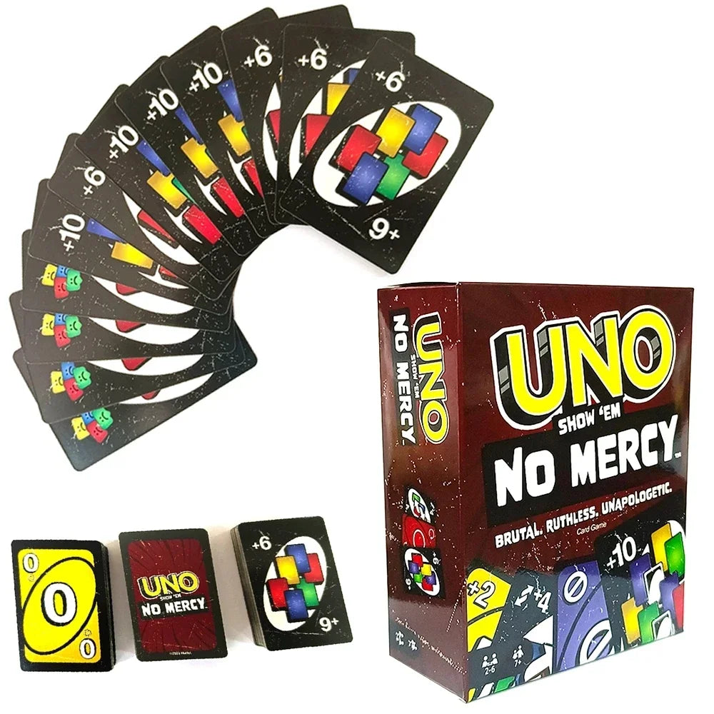 Uno No mercy Game Board Games Family Party Entertainment