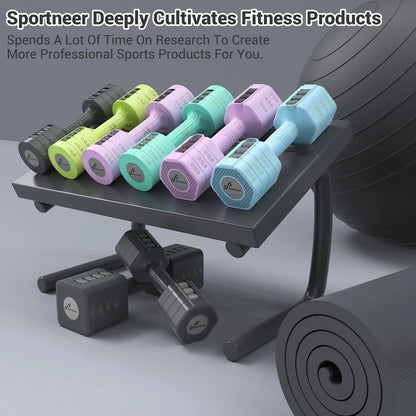 Adjustable Dumbbells 4 In 1 Hand Weights / Fast Adjust Dumbbell Home Gym Workout