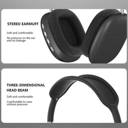 Wireless Bluetooth Headphones  Sports Gaming Headset For Apple