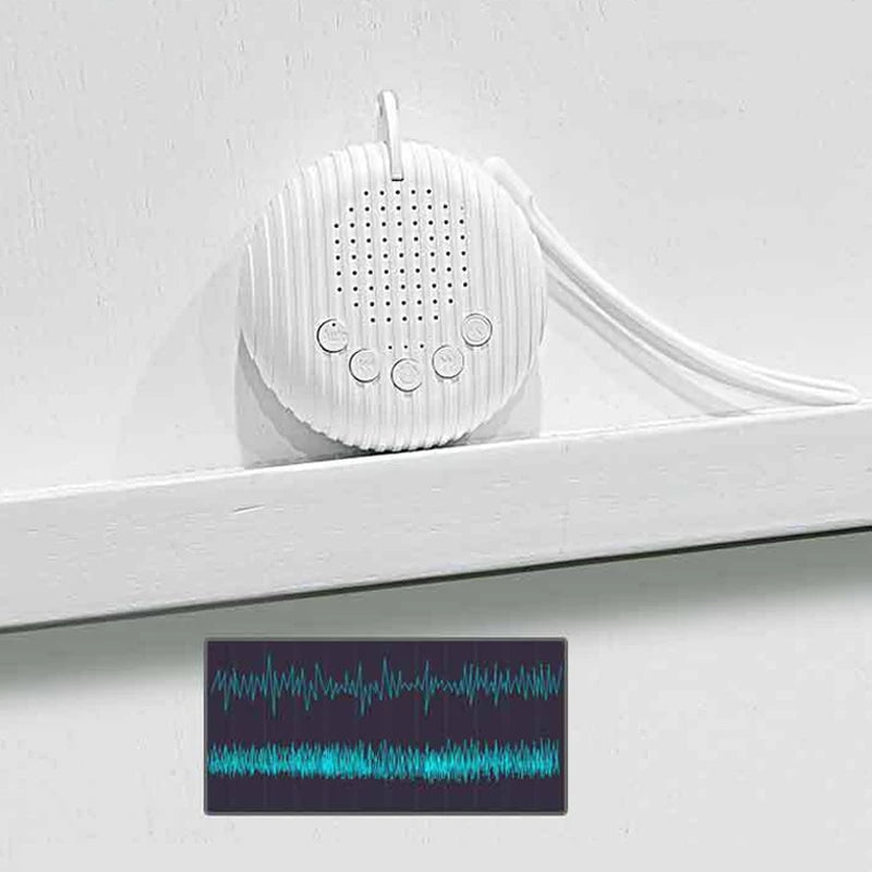 White Noise Sound Machine Portable Baby Sleep Machine Rechargeable Battery USB