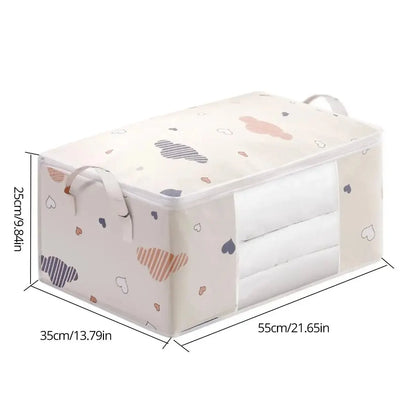 1pc Large/Small Quilt Clothes Storage Bag Big Capacity Duvet Blanket Sorting Bags