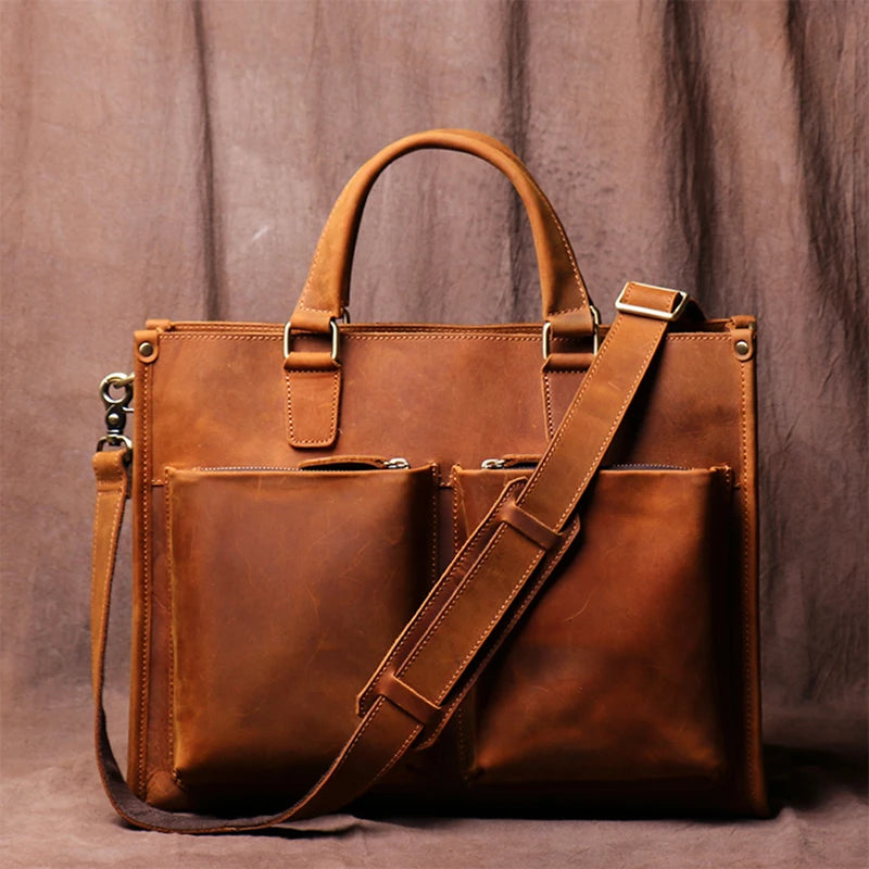 Retro/Vintage Leather Handmade Handbags