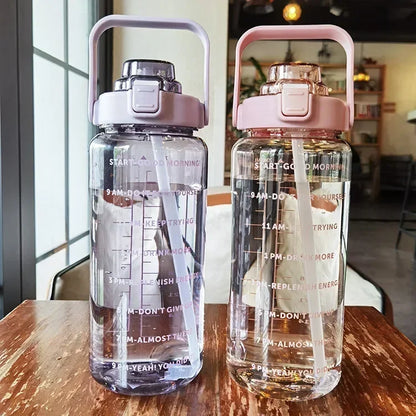 2L Portable Water Bottle Large Capacity