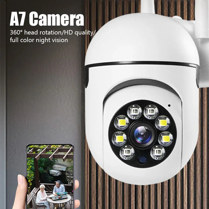 WIFI IP Camera Audio CCTV Surveillance Digital Zoom Night Vision Wireless Waterproof