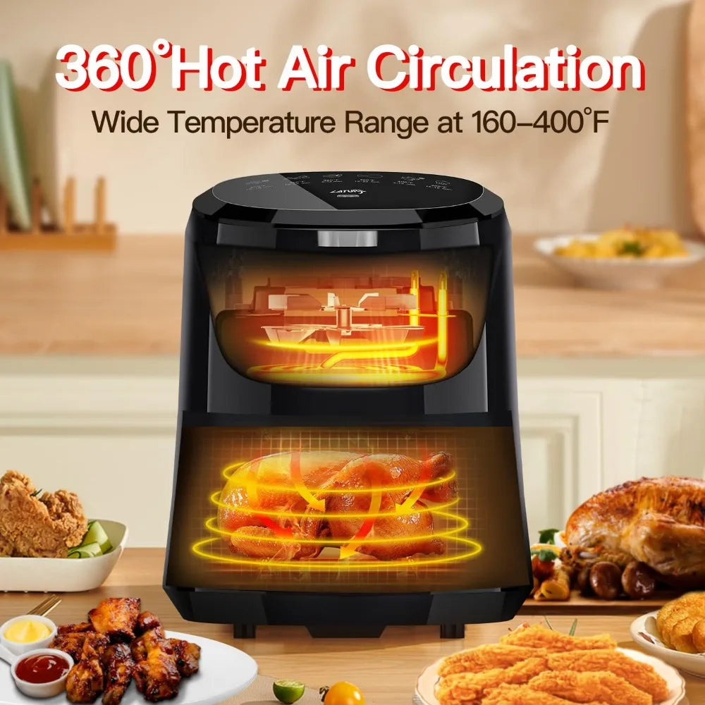 Air Fryer Oven Cooker with Temperature and Time Control