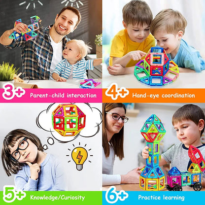 Magnetic Building Blocks Big Size Magnets Toys