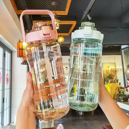 2L Portable Water Bottle Large Capacity