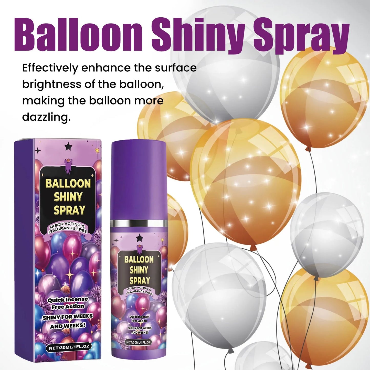 Balloon Atmosphere Gloss Spray Fade Brightener Balloon Spray