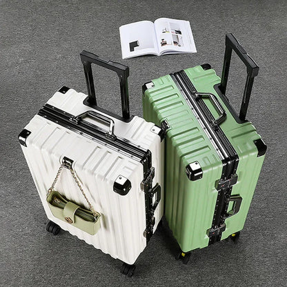 Pull Rod Rolling Suitcase Aluminum Frame