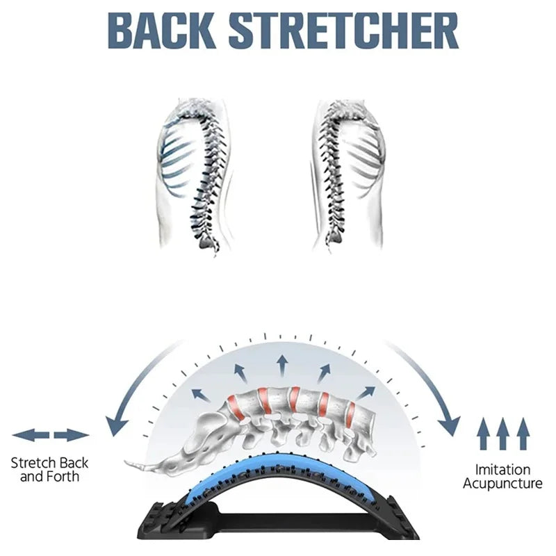 Back Stretcher Acupuncture / Adjustable  Lumbar Tool