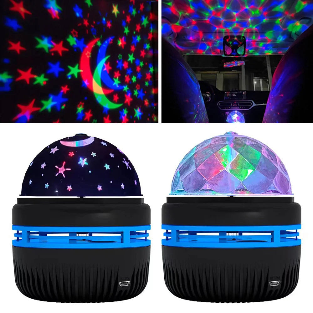 Magic Ball Moon Galaxy Projector Led Lights Bedroom Decoration for Kids room