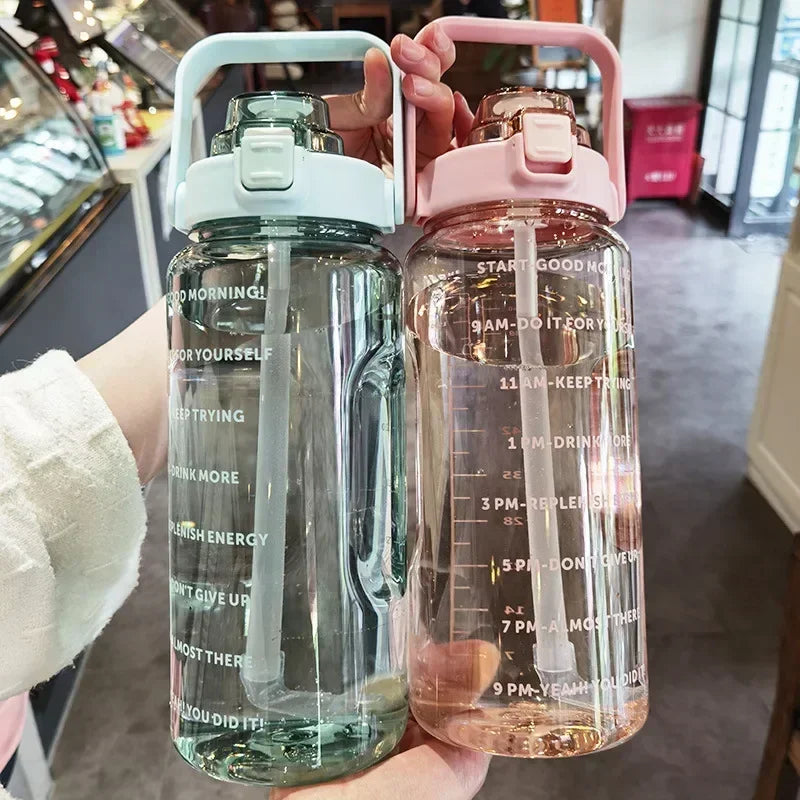 2L Portable Water Bottle Large Capacity