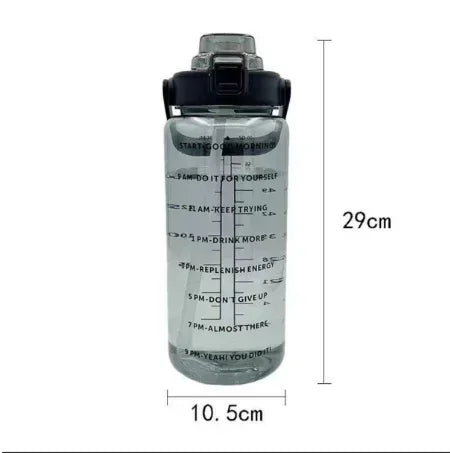 2L Portable Water Bottle Large Capacity