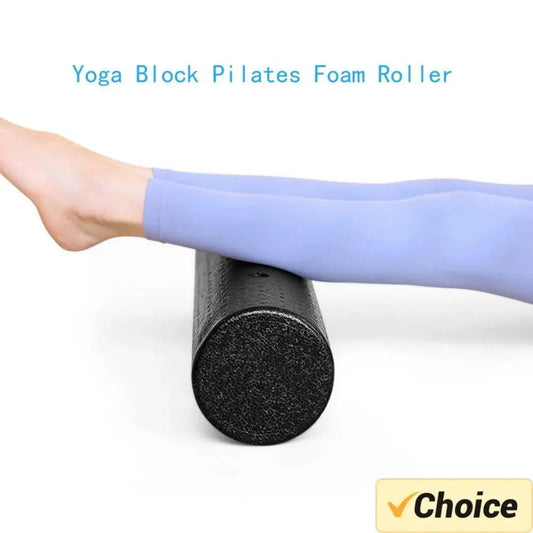 Foam Yoga Roller Pilates Muscle Tissue Relaxation Device