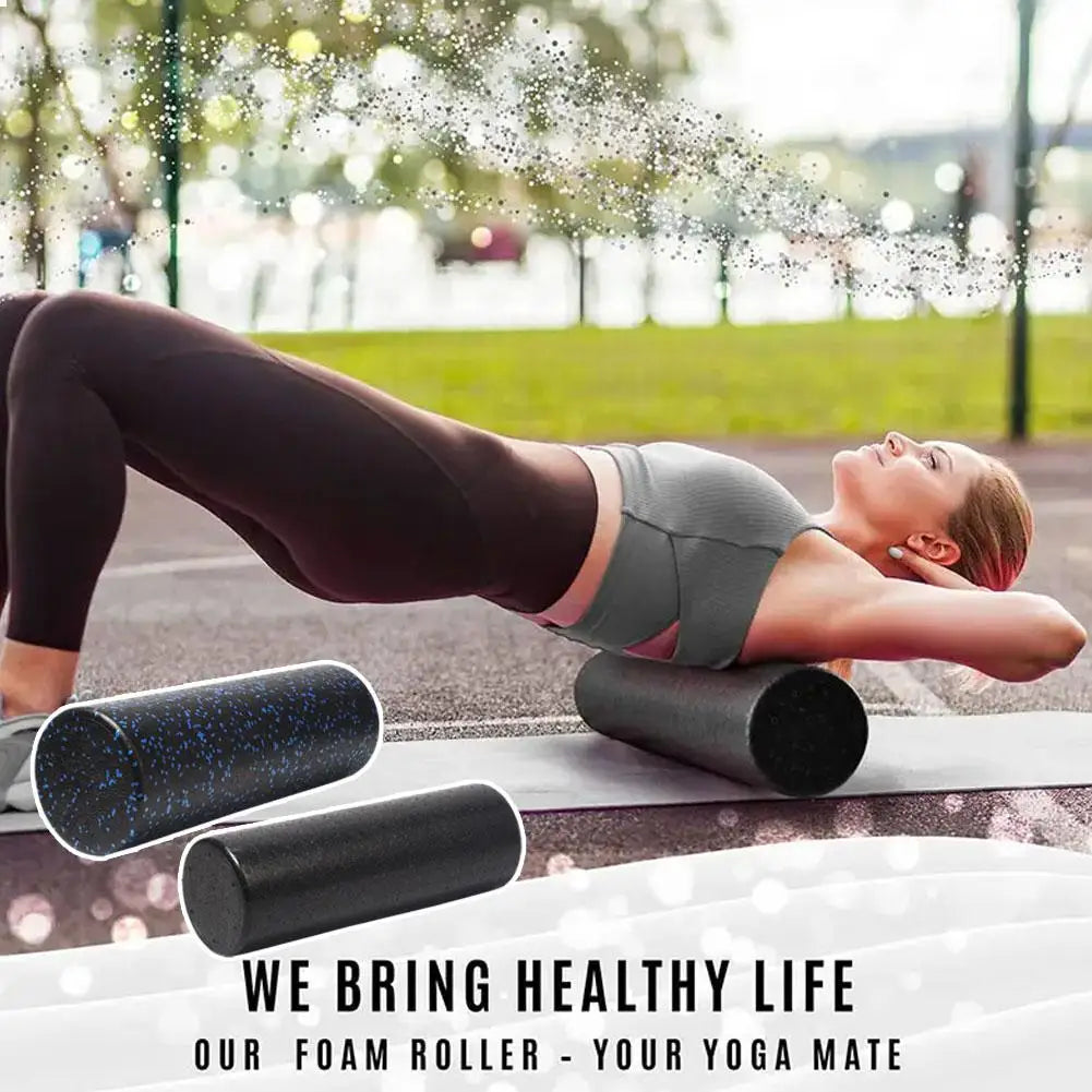 Foam Yoga Roller Pilates Muscle Tissue Relaxation Device