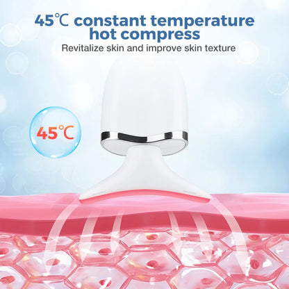 Electric Neck Face Beauty Device LED Photon Therapy Skin