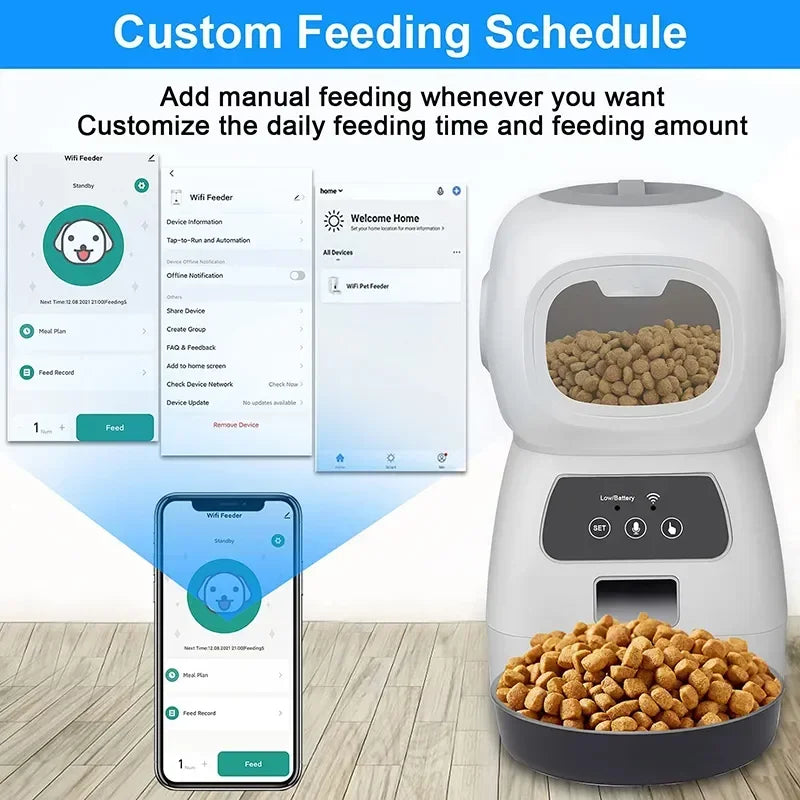 Automatic Pet Feeder - Smart Food Dispenser