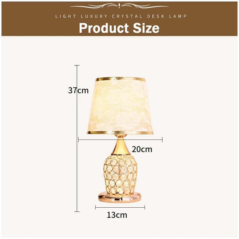 Crystal Table Lamp