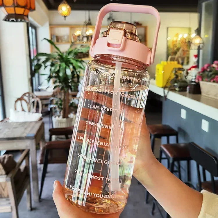 2L Portable Water Bottle Large Capacity