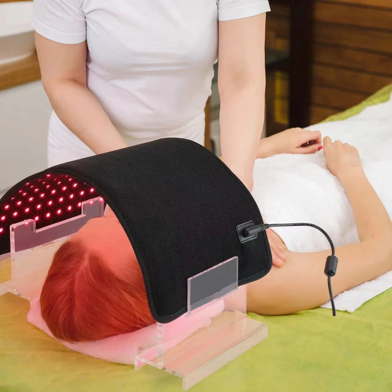 Red Infrared Light Therapy Pad   LED Beauty Devices for Face and Body