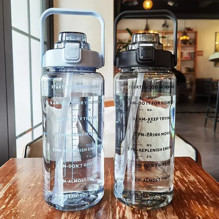 2L Portable Water Bottle Large Capacity