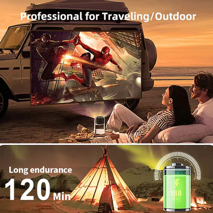 LED Projector Android 11.0 WIFI6 BT5.2 Portable