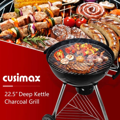 Charcoal Grill Portable 22.5 inch,