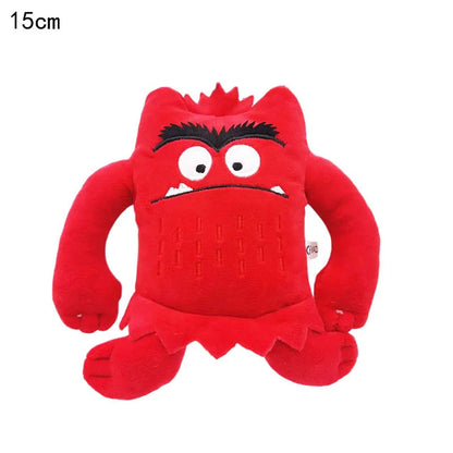 6pcs/set Kawaii The Color Monster Plush Doll Children