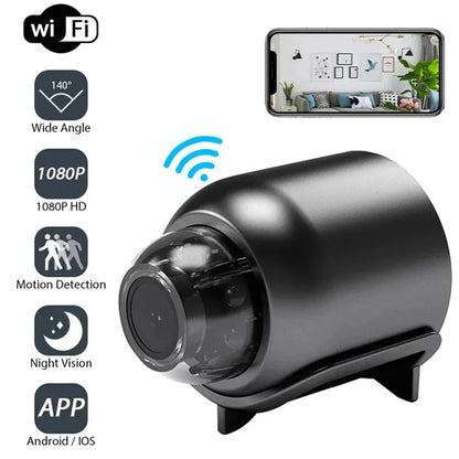 New X5 Mini Camera 1080P WiFi Baby Monitor Indoor Safety Security Surveillance Night Vision