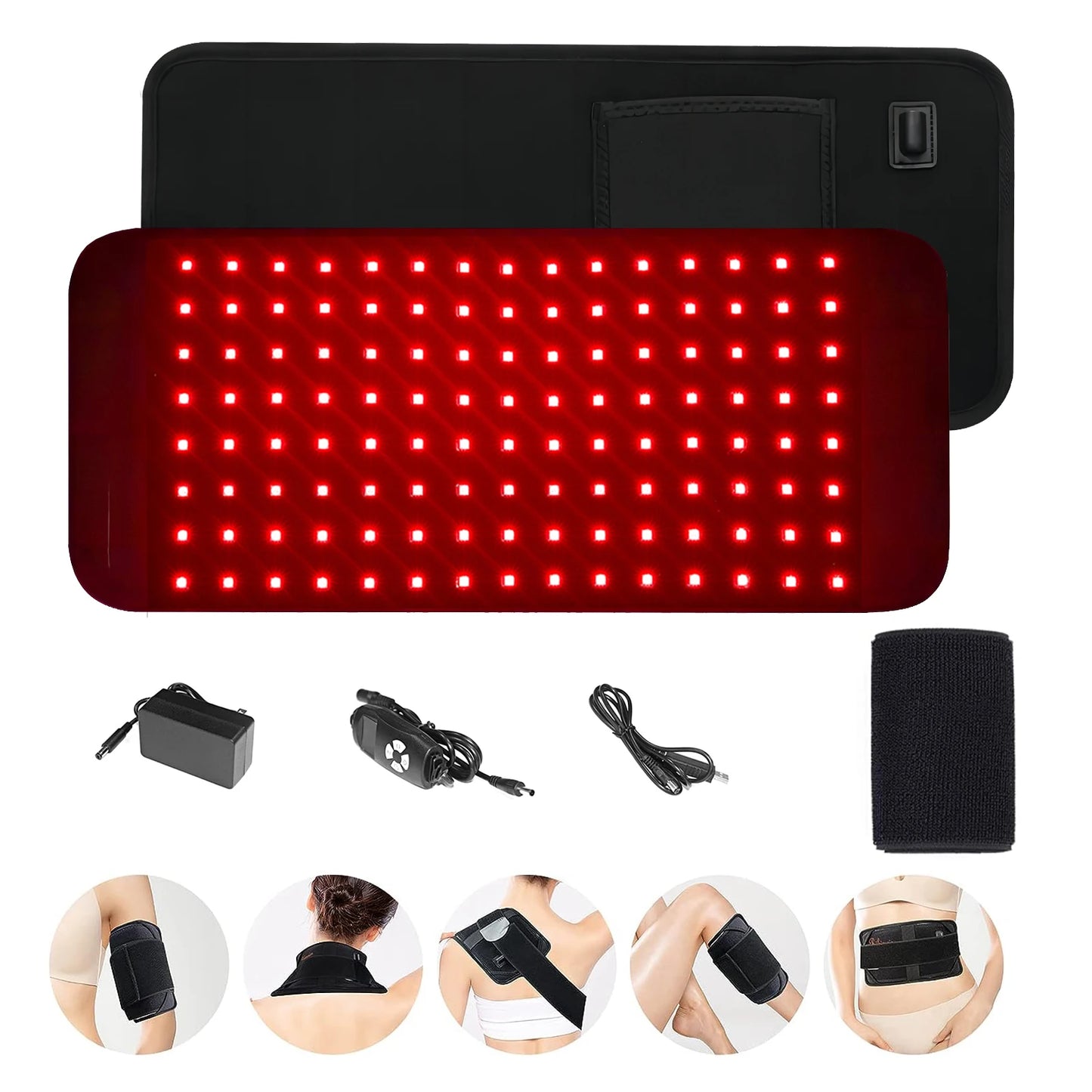 Red Infrared Light Therapy Pad   LED Beauty Devices for Face and Body