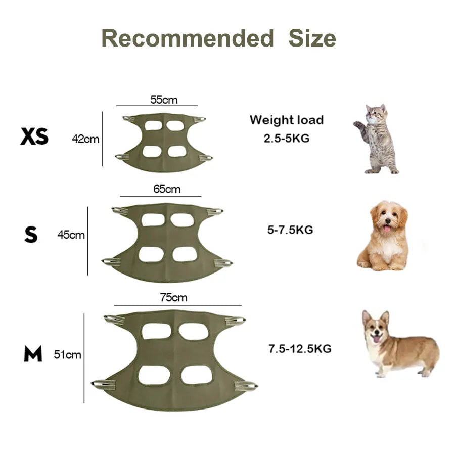 Pet Grooming Hammock Helper Cat Dog Beauty Hammock Pet