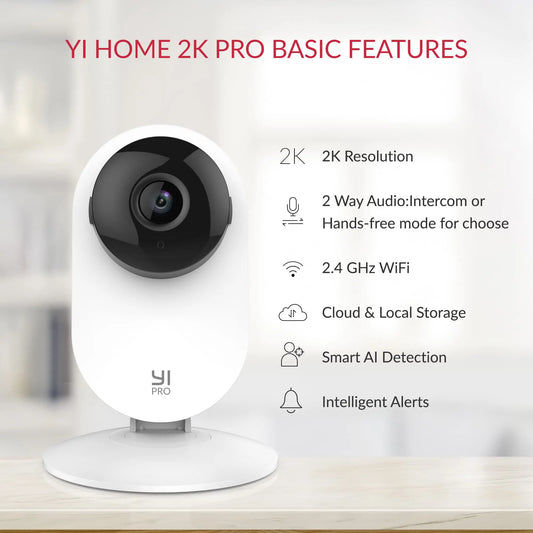 Security Cameras Protection System for Office/Baby/Nanny/Pet Monitor Wifi CCTV