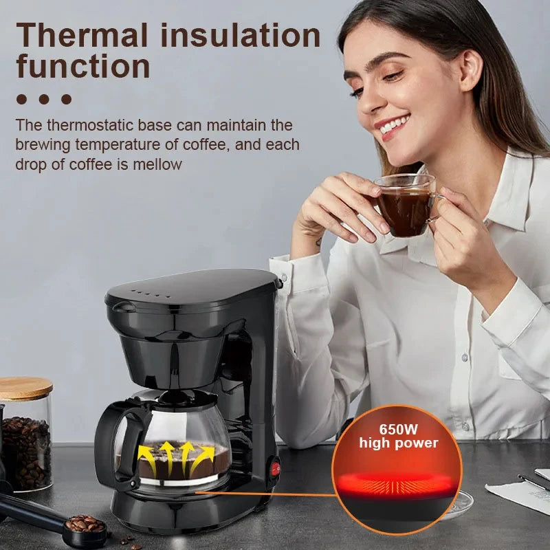 Automatic Drip Coffee Maker with High Capacity