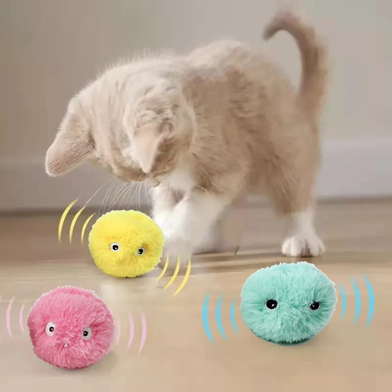 Juguetes de pelota interactivos para gatos inteligentes