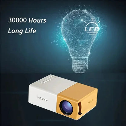 Mini proyector LED Portable