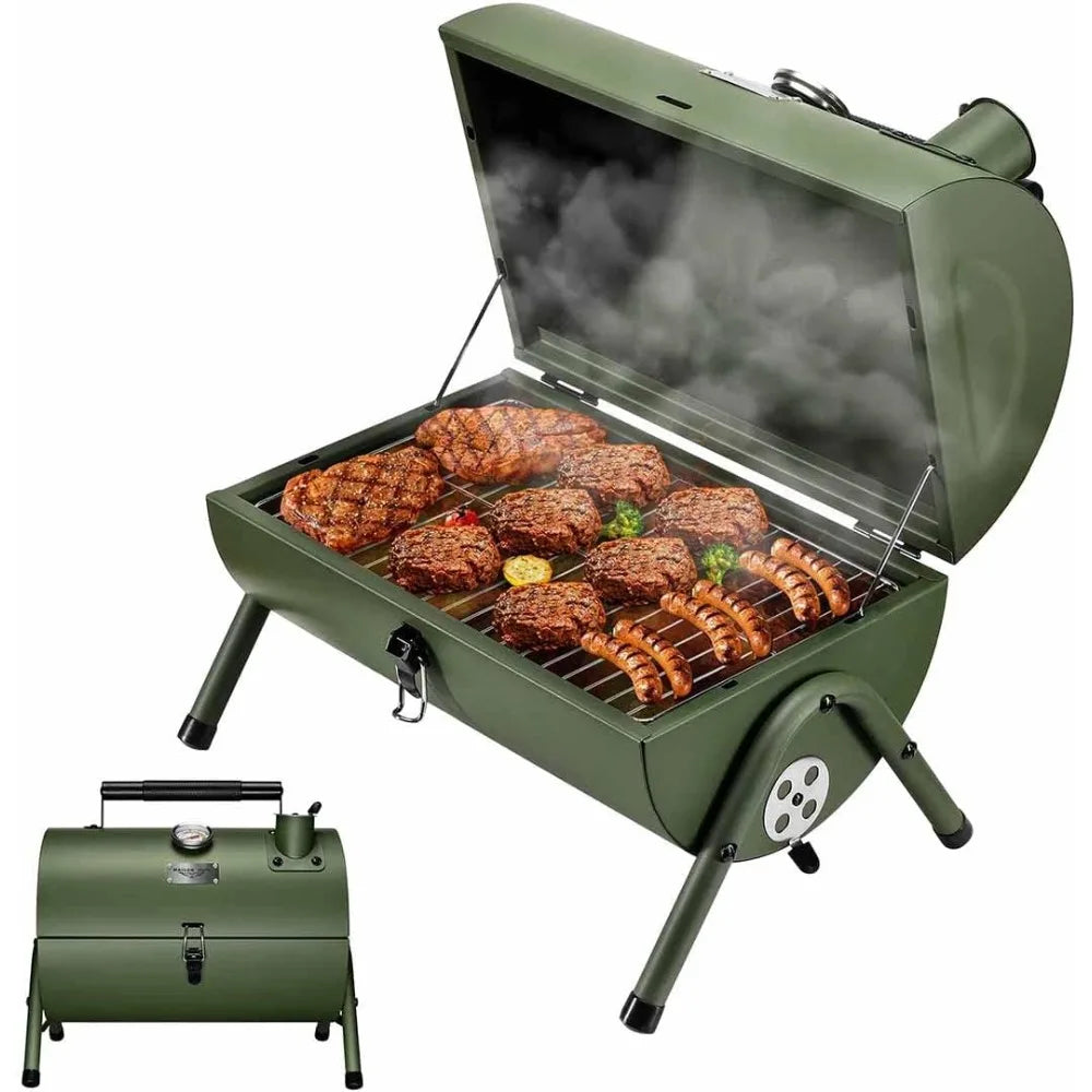 Adjustable Small Portable Grill Multi-functional Metal