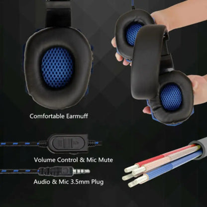 Gaming Headphones - Microphone for PS4 Phone PC Laptop Xbox One Nintendo Switch iPad